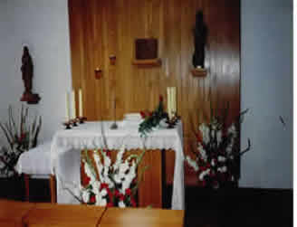 capilla moyua con flores
