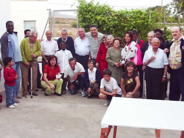 Luis, voluntario de Almería, recuerda a los últimos fallecidos en la casa del Sagrado Corazón